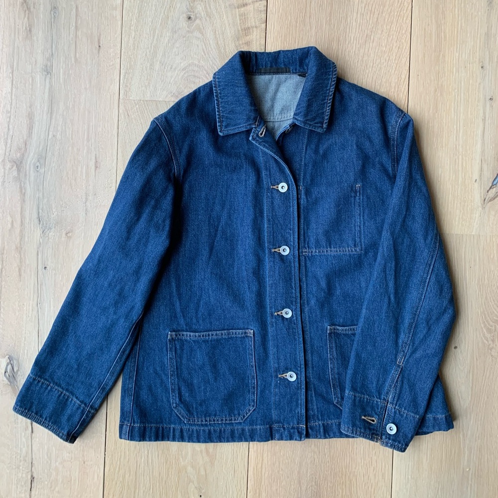 Denim chore jacket